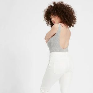 Everlane The Bodysuit - heather grey